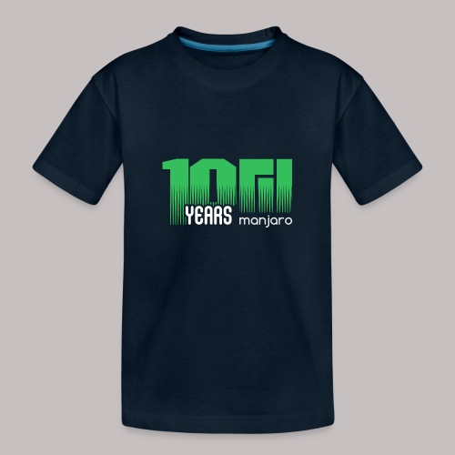 10 years Manjaro white - Toddler Premium Organic T-Shirt