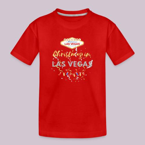 Christmas in Las Vegas - Toddler Premium Organic T-Shirt