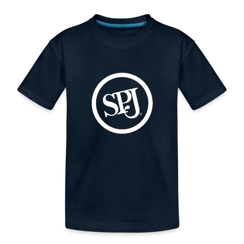 SPJ White Logo - Toddler Premium Organic T-Shirt