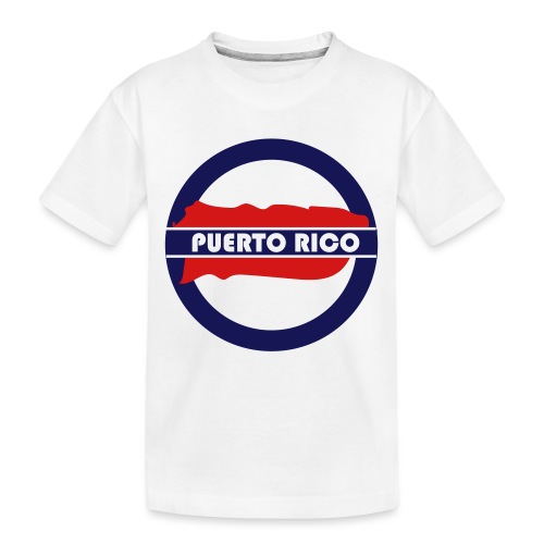 Puerto Rico Tube - Toddler Premium Organic T-Shirt