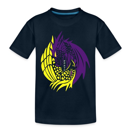 NG Ryu Club Emblem vector graphics - Toddler Premium Organic T-Shirt
