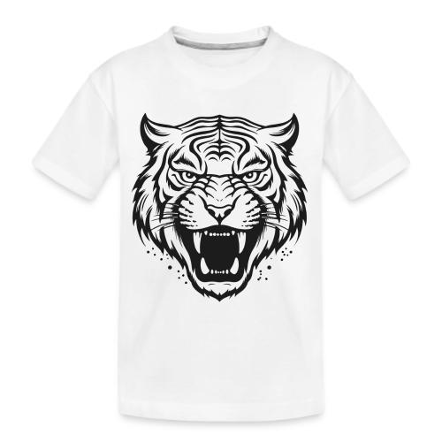 Wild Tiger Fashion, the fury of the feline tiger. - Kid's Premium Organic T-Shirt