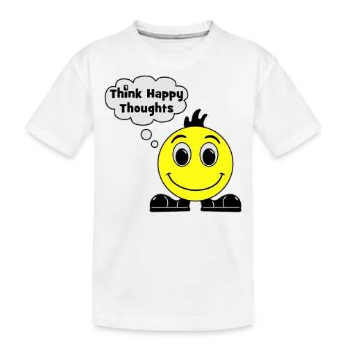 Think Happy Thoughts - Kid's Premium Organic T-Shirt