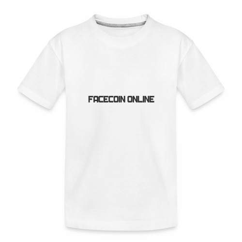 facecoin online dark - Kid's Premium Organic T-Shirt