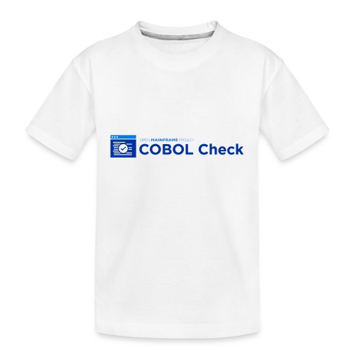 COBOL Check - Kid's Premium Organic T-Shirt