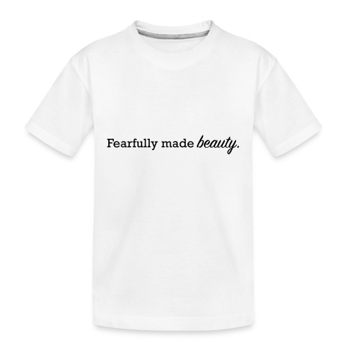 fearfully made beauty - Kid's Premium Organic T-Shirt