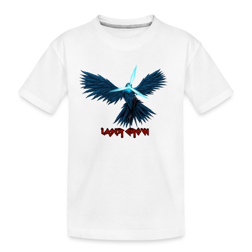 Laser Crow - Kid's Premium Organic T-Shirt