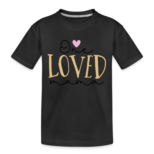 One Loved Mom | Mom And Son T-Shirt - Kid's Premium Organic T-Shirt