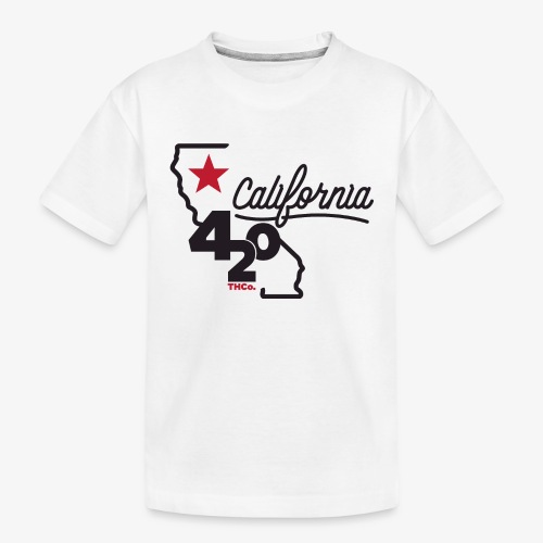 California 420 - Kid's Premium Organic T-Shirt