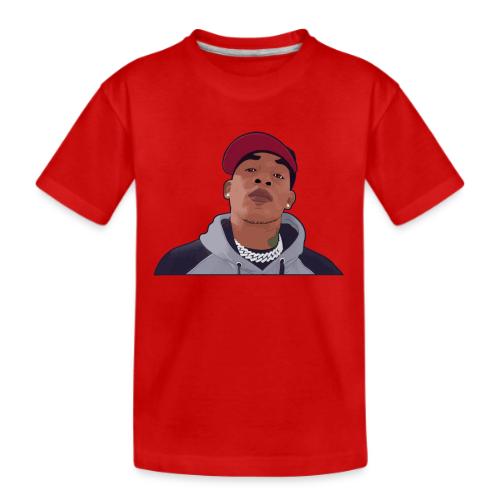 Biship Cartoon - Kid's Premium Organic T-Shirt