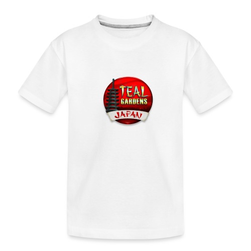 Teal Gardens - Kid's Premium Organic T-Shirt