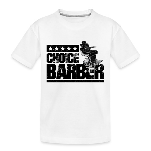 Choice Barber 5-Star Barber - Black - Kid's Premium Organic T-Shirt
