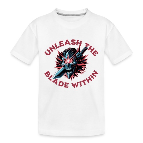 Unleash the Blade Within - Kid's Premium Organic T-Shirt