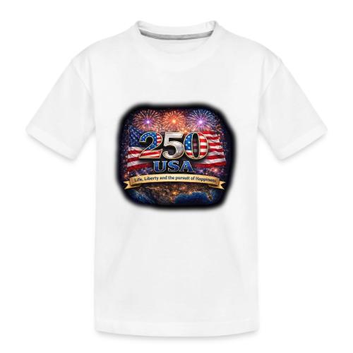 USA 250th Celebration - Kid's Premium Organic T-Shirt
