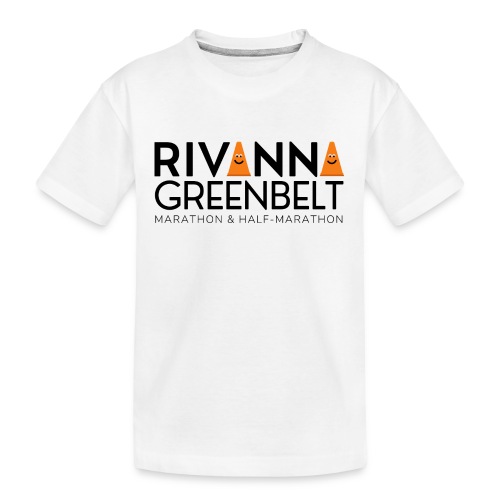 RIVANNA GREENBELT (all black text) - Kid's Premium Organic T-Shirt