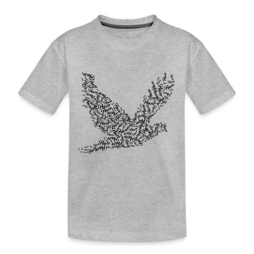 DOVE Peace in FLIGHT - Kid's Premium Organic T-Shirt