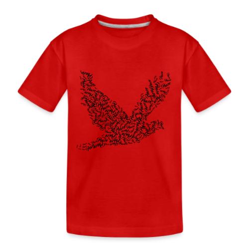 DOVE Peace in FLIGHT - Kid's Premium Organic T-Shirt