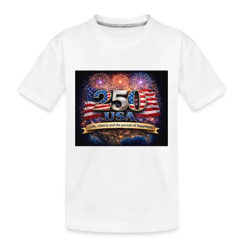 USA 250th Celebration - Kid's Premium Organic T-Shirt