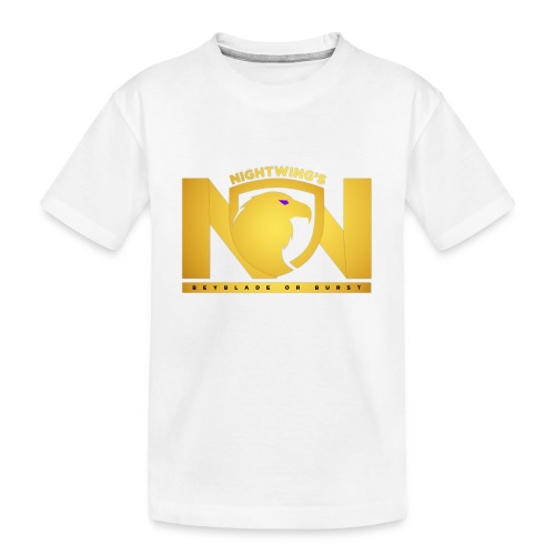 Nightwing All Gold Logo - Kid's Premium Organic T-Shirt