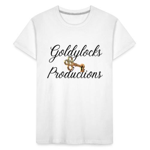 Goldylocks Productions Logo - Kid's Premium Organic T-Shirt