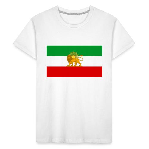 Flag of Iran - Kid's Premium Organic T-Shirt