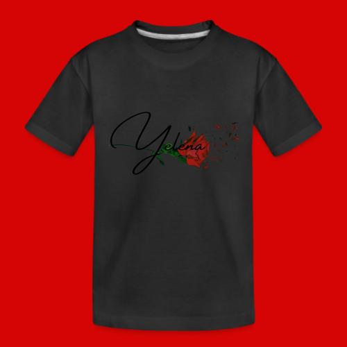 Yelena Logo 1 - Kid's Premium Organic T-Shirt