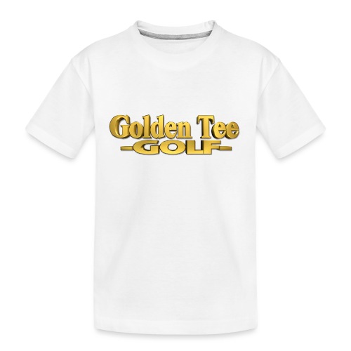 Golden Tee Golf - vintage logo - Kid's Premium Organic T-Shirt