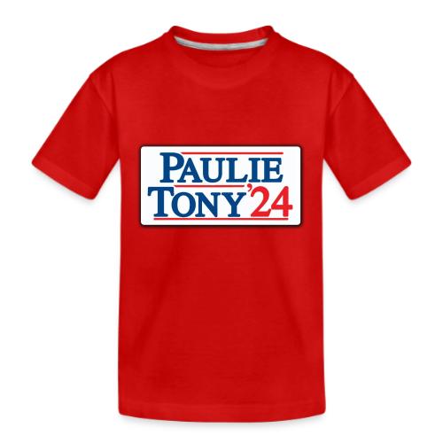 Paulie & Tony for Co-President 2024 - Kid's Premium Organic T-Shirt