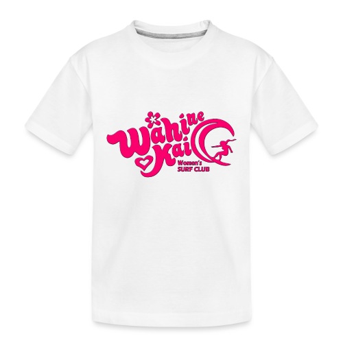 Wahine Kai Logo pink - Kid's Premium Organic T-Shirt