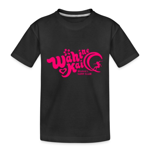 Wahine Kai Logo pink - Kid's Premium Organic T-Shirt