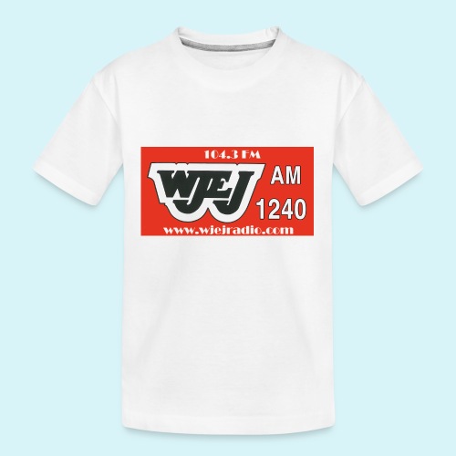 WJEJ LOGO AM / FM / Website - Kid's Premium Organic T-Shirt