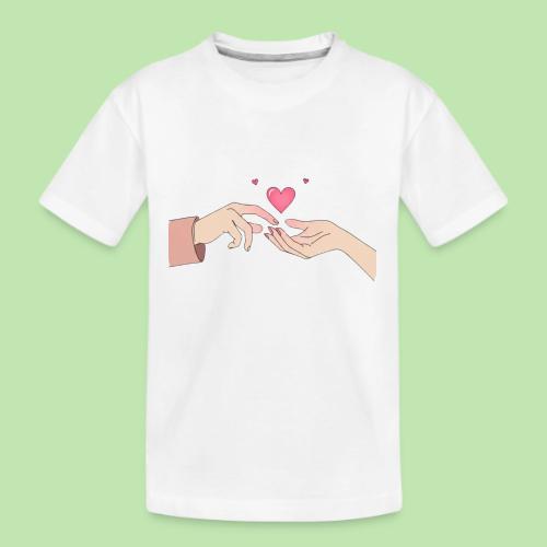 Valentine’s Touch - Kid's Premium Organic T-Shirt