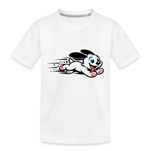 Speedy Pup Sprint on the Run - Kid's Premium Organic T-Shirt