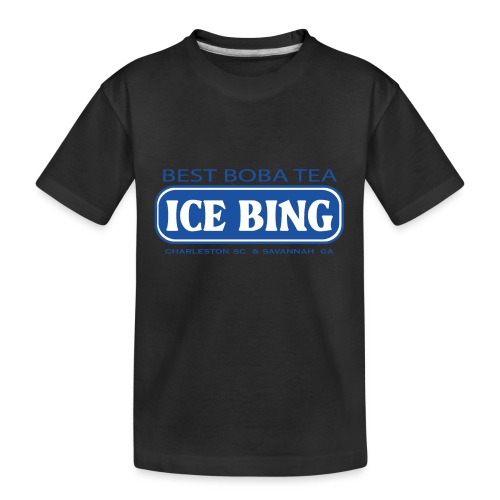 ICE BING LOGO 2 - Kid's Premium Organic T-Shirt