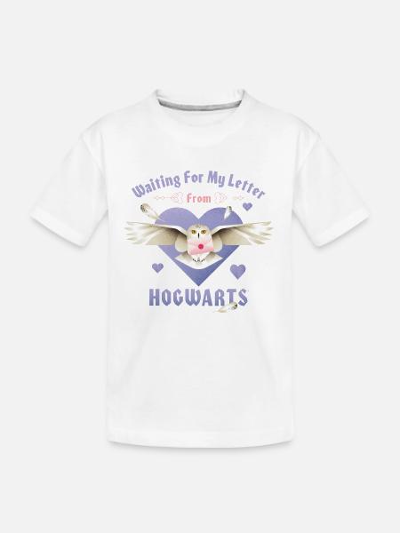 Harry Potter Waiting For My Letter From Hogwarts - T-shirt bio Premium pour enfants - blanc - Devant