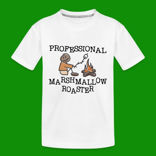 Professional Marshmallow Roaster - Kid's Premium Organic T-Shirt