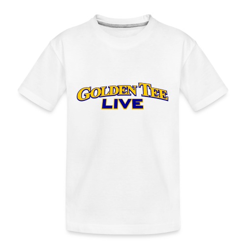 Golden Tee LIVE logo (2005-2008) - Kid's Premium Organic T-Shirt