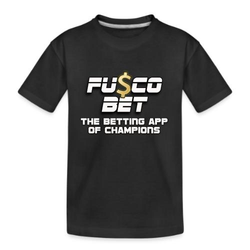 Official FuscoBet Logo - Kid's Premium Organic T-Shirt