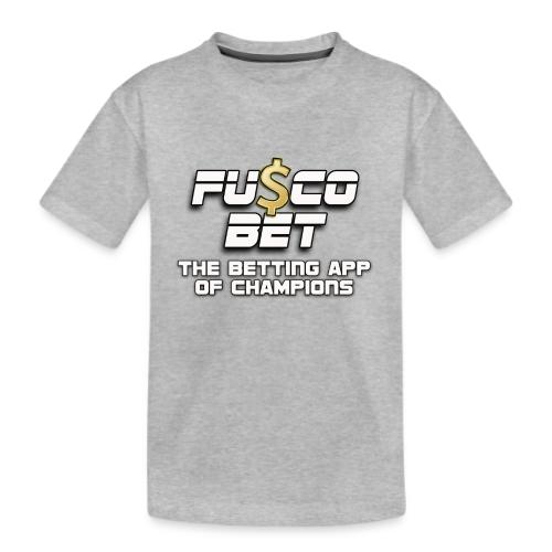 Official FuscoBet Logo - Kid's Premium Organic T-Shirt