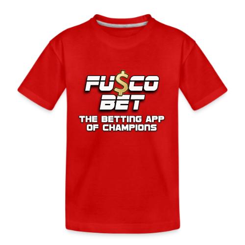 Official FuscoBet Logo - Kid's Premium Organic T-Shirt