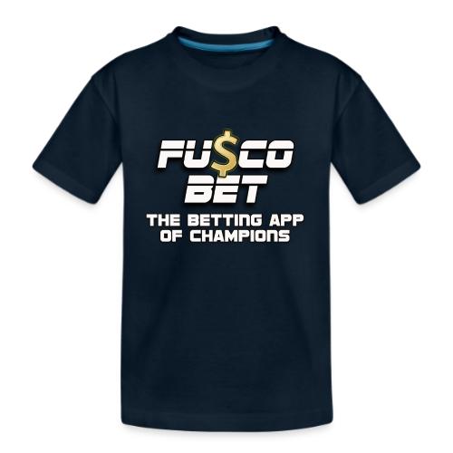 Official FuscoBet Logo - Kid's Premium Organic T-Shirt