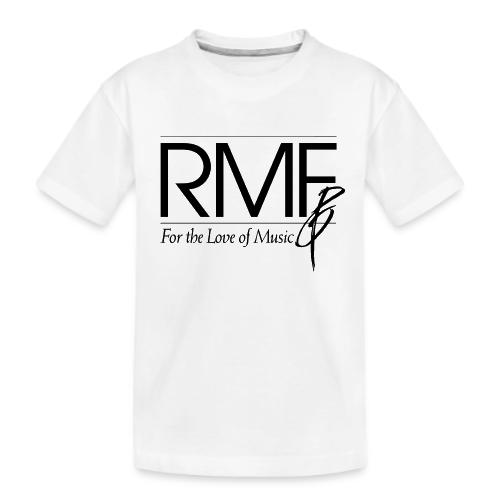 RMF Logo - Black - Kid's Premium Organic T-Shirt