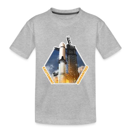 Starship HLS - Excitement Guaranteed - Kid's Premium Organic T-Shirt