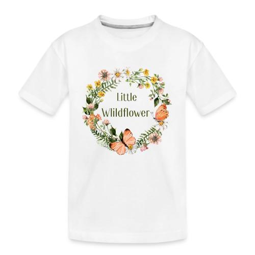 Little wildflower – Baby Shower Gift Bodysuit - Kid's Premium Organic T-Shirt