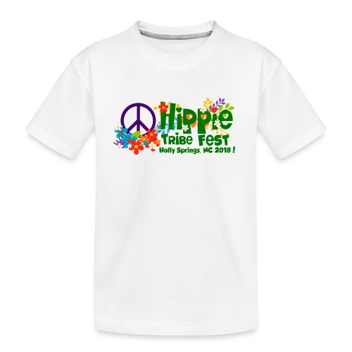Hippie Tribe Fest! - Kid's Premium Organic T-Shirt