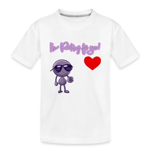 Smoon City 18_I'm Rooting For You Too - Kid's Premium Organic T-Shirt