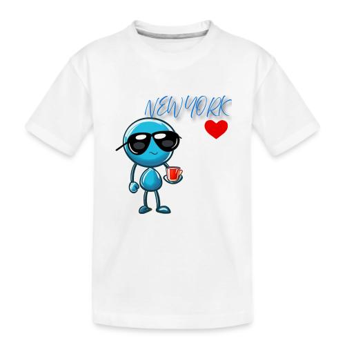 Smoon City_New York - Kid's Premium Organic T-Shirt