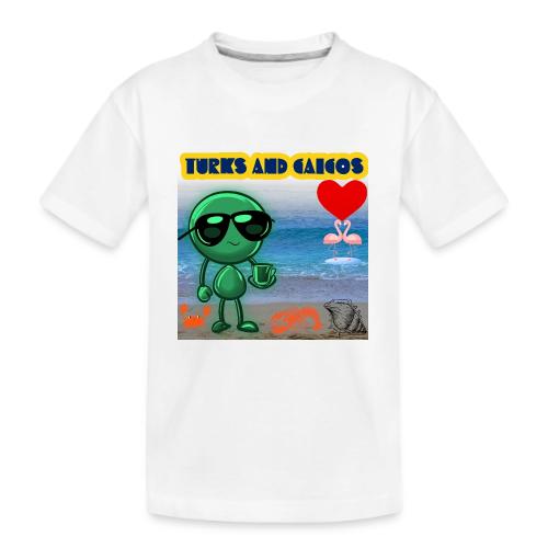 Smoon City_Turks and Caicos - Kid's Premium Organic T-Shirt