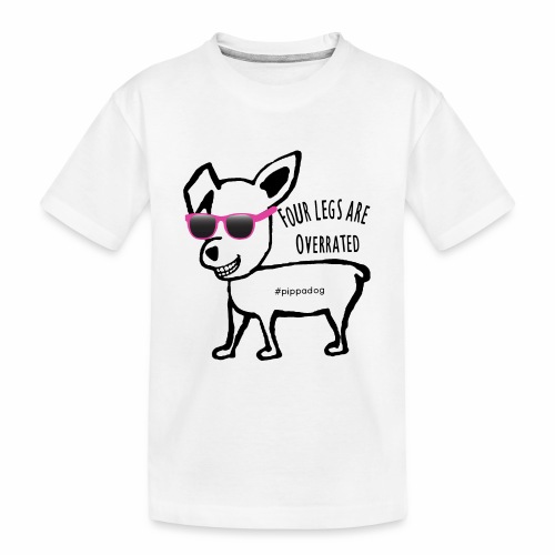 Pippa Pink Glasses - Kid's Premium Organic T-Shirt