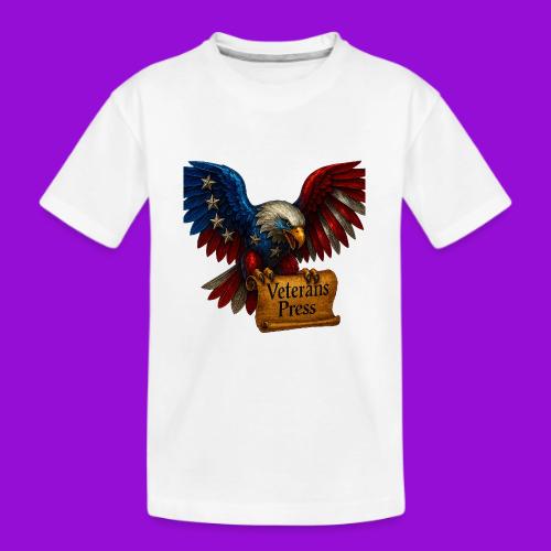 Veterans Press Bald Eagle - Kid's Premium Organic T-Shirt